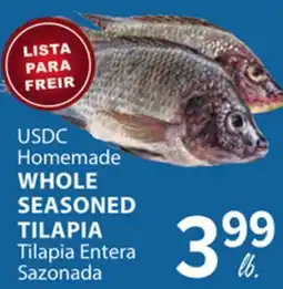 Cermak Fresh Market USDC Homemade WHOLE SEASONED TILAPIA offer