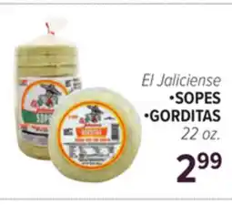 Cermak Fresh Market El Jaliciense SOPES • GORDITAS offer