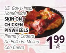 Cermak Fresh Market US. Gov't Insp Homemade SKIN-ON CHICKEN PINWHEELS offer