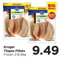 Food 4 Less Kroger Tilapia Fillets offer