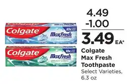 Food 4 Less Colgate Max Fresh Toothpaste offer