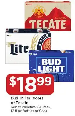 Food 4 Less Bud, Miller, Coors or Tecate offer