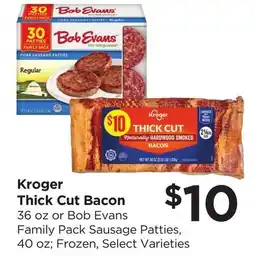 Food 4 Less Kroger Thick Cut Bacon offer
