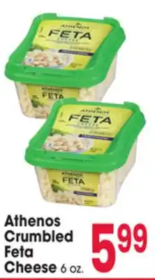 Jewel-Osco Athenos Crumbled Feta Cheese offer