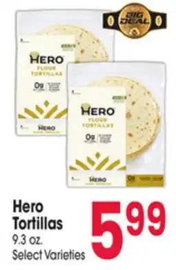 Jewel-Osco Hero Tortillas offer