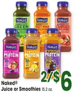 Jewel-Osco Naked Juice or Smoothies offer