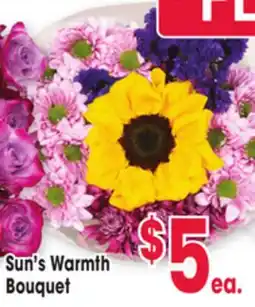 Jewel-Osco Sun's Warmth Bouquet offer