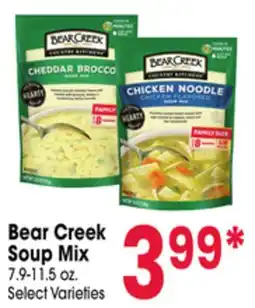 Jewel-Osco Bear Creek Soup Mix offer