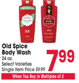 Jewel-Osco Old Spice Body Wash offer