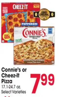 Jewel-Osco Connie's or Cheez-It Pizza offer