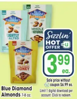 Jewel-Osco Blue Diamond Almonds offer