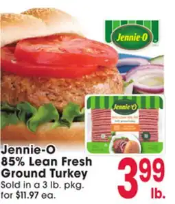 Jewel-Osco Jennie-O 85% Lean Fresh Ground Turkey offer