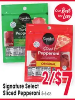 Jewel-Osco Signature Select Sliced Pepperoni offer