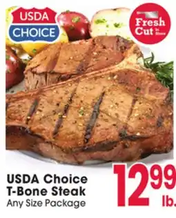 Jewel-Osco USDA Choice T-Bone Steak offer