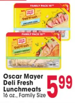 Jewel-Osco Oscar Mayer Deli Fresh Lunchmeats offer