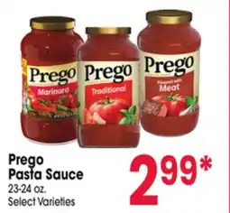 Jewel-Osco Prego Pasta Sauce offer