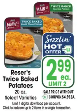 Jewel-Osco Reser's Twice Baked Twice Baked Potatoes offer