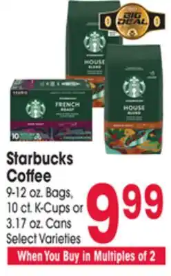 Jewel-Osco Starbucks Coffee offer