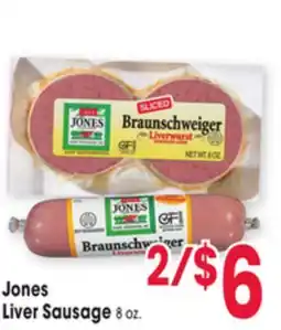 Jewel-Osco Jones Liver Sausage offer