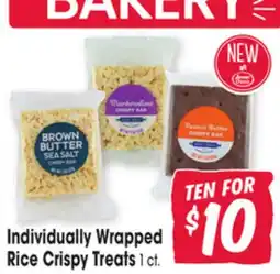 Jewel-Osco Individually Wrapped Rice Crispy Treats offer