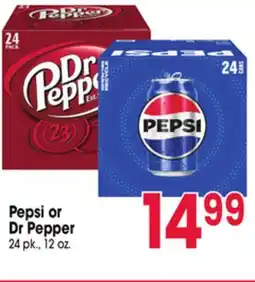 Jewel-Osco Pepsi or Dr Pepper offer