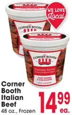 Jewel-Osco Corner Booth Italian Beef offer