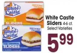 Jewel-Osco White Castle Sliders offer