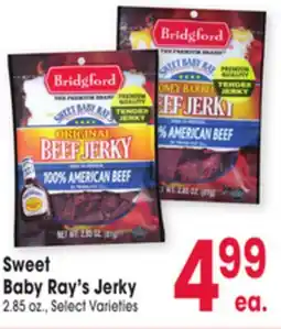 Jewel-Osco Sweet Baby Ray's Jerky offer