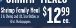 Jewel-Osco Shrimp Family Meal offer