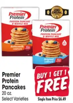 Jewel-Osco Premier Protein Pancakes offer
