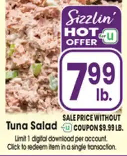 Jewel-Osco Tuna Salad offer
