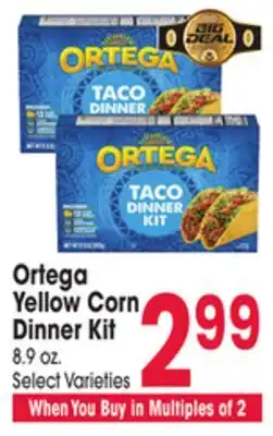 Jewel-Osco Ortega Yellow Corn Dinner Kit offer