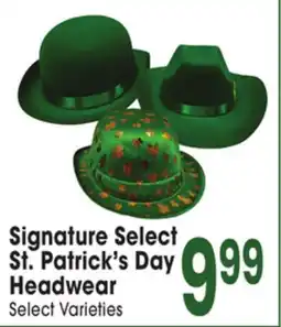 Jewel-Osco St. Patrick's Day Headwear offer