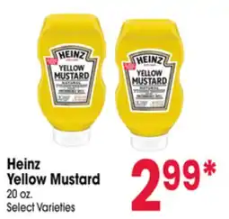Jewel-Osco Heinz Yellow Mustard offer
