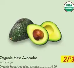 Fresh Thyme Organic Hass Avocados offer