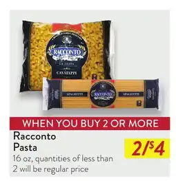 Fresh Thyme Racconto Pasta offer