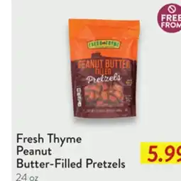 Fresh Thyme Fresh Thyme Peanut Butter-Filled Pretzels offer