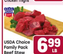 Tony’s Fresh Market USDA Choice Family Pack Beef Stew offer