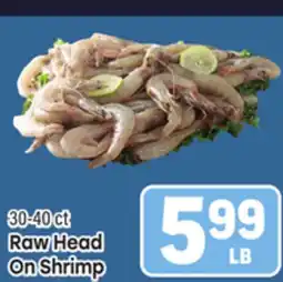 Tony’s Fresh Market Raw Head On Shrimp offer
