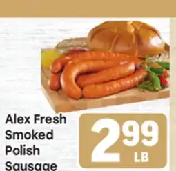 Tony’s Fresh Market Alex Fresh Smoked Polish Sausage offer