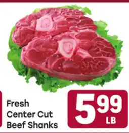 Tony’s Fresh Market Fresh Center Cut Beef Shanks offer