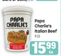 Tony’s Fresh Market Papa Charlie's Italian Beef offer