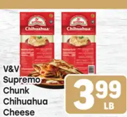 Tony’s Fresh Market V&V Supremo Chunk Chihuahua Cheese offer