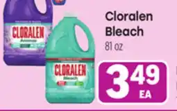 Tony’s Fresh Market Cloralen Bleach offer