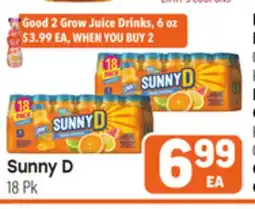 Tony’s Fresh Market Sunny D offer