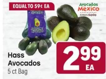 Tony’s Fresh Market Hass Avocados offer