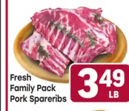 Tony’s Fresh Market Fresh Family Pack Pork Spareribs offer