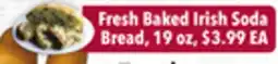 Tony’s Fresh Market Fresh Baked Irish Soda Bread offer