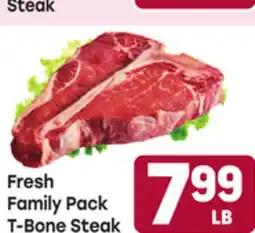 Tony’s Fresh Market Fresh Family Pack T-Bone Steak offer