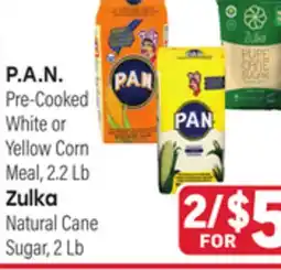Tony’s Fresh Market P.A.N. or Zulka offer